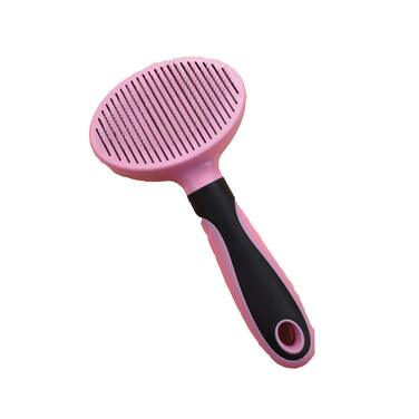 Гребінець для вичісування шерсті собак та котів, видалення відмерлої шерсті та ковтунів, чорний