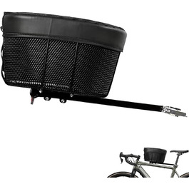 Фарбований кошик для собак на велосипед до 7.5 кг, 39 × 23 × 25 см, водонепроникний, знімний, дихаючий, для собак та котів