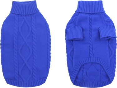 Теплий пуловер для собак маленьких порід Queenmore: такса, французький бульдог, чихуахуа, коргі, колір зелений