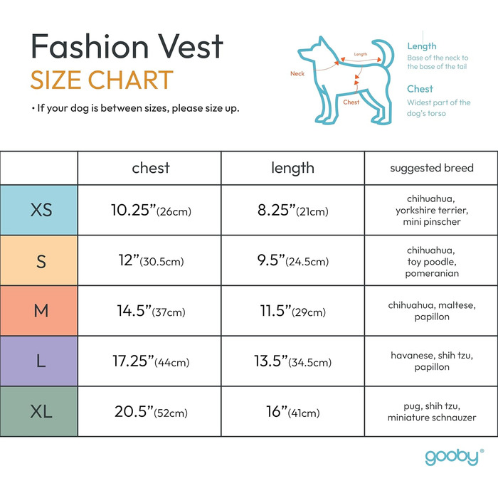 Жилет для собак Gooby Modische, степеневий, з еластичною зоною грудей, ромбовий візерунок, великий розмір (обхват грудей ~43.2 см), помаранчевий/червоний (Sunset Chevron)
