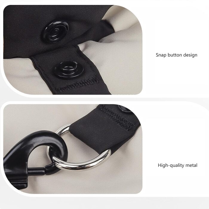 Зимовий теплий пуховик для собак, для активного відпочинку, прогулянок, холодної погоди, білі, розмір M