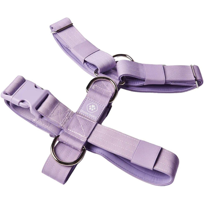 Нашийник для собак Spark Paws No-Pull, розмір L, фіолетовий – для великих порід (Пітбулі, Боксери)