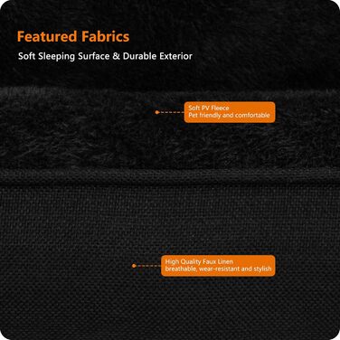 Ліжко для собак, м'яке софа-кімнатне, знімний чохол, сірий, 90x75x25 см