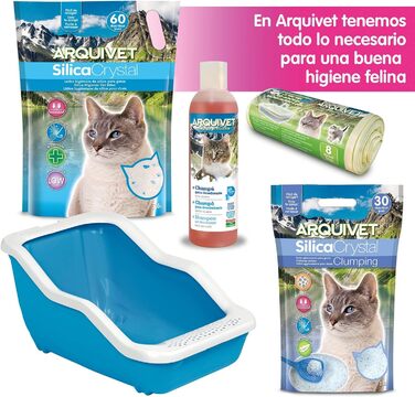 Великий котячий туалет Arquivet Agrobiothers Mega, лоток для котів