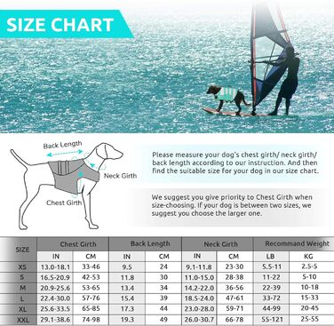 Рятувальний жилет для собак ASENKU - спортивний стиль, регульований, для дзерка, чихуахуа, французького бульдога, лабрадора (XXL, зелений)