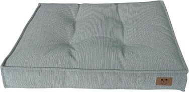 М'яке лежанка для собак з м'якою оббивкою, блакитна, 3 розміри, з неслизьким дном, розмір M (90 x 62 см)