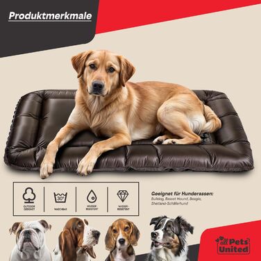 Лежак для собак і котів all Pets United® 100x70 см, водонепроникний, для дому та вулиці