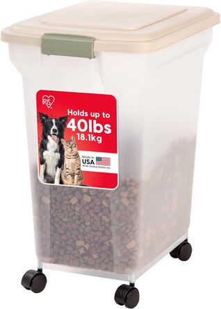 IRIS USA Контейнер для корму для тварин, герметичний, 67 л