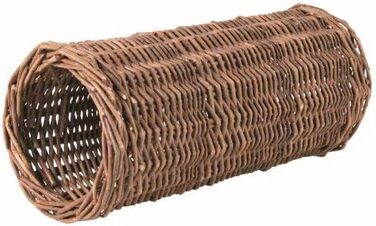 TRIXIE Natural Living будиночок Jesper для гризунів 42×15×30 см і тунель з верби для морських свинок 15×33 см