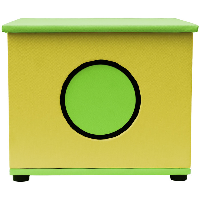 Будиночок для кота Mr. Riddick, багатоколірний, квадратний (43 см x 41,5 см x 34 см)