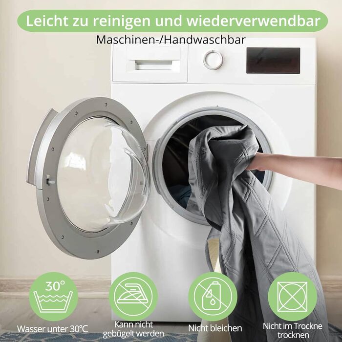 Водонепроникний килимок для собак, неслизька підстилка для тварин, килимок для котів, миючий, для захисту дивану, ліжка, автокрісла (темно-сірий, 76 x 190 см)