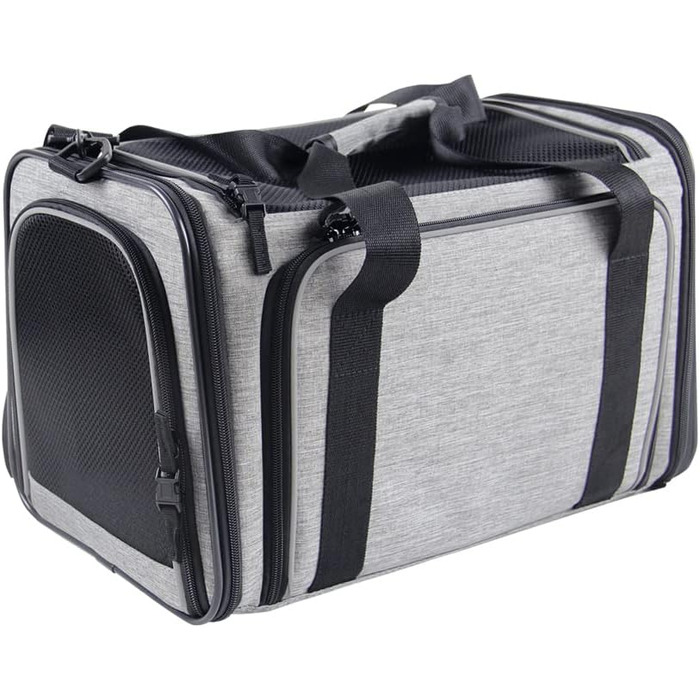 Чемодан Nobby Tasche EXTEND сірий, 45 x 28 x 28 см