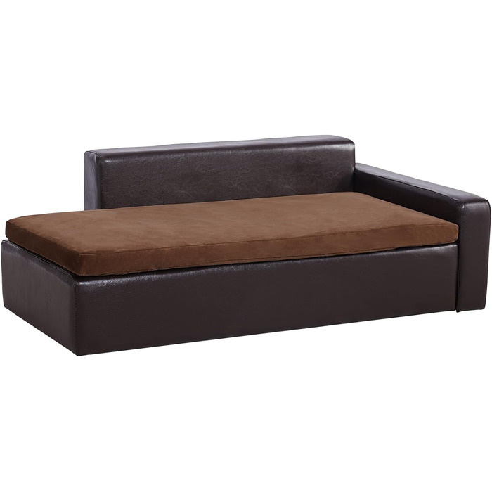 Диван для великих собак і котів VEVOR, шкіряний, до 50 кг, 101x58,5x33,5 см
