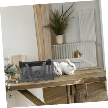 Транспортна сумка для тварин BESPORTBLE - легка, складна, для собак, котів, кроликів, з м'яким внутрішнім відділенням, для перенесення маленьких тварин