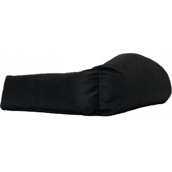 Ліжко-канапа для собак Dogs 4 Life, чорна, 100 см x 75 см