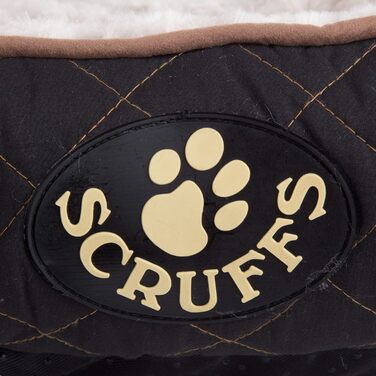 Ліжко для собак Scruffs Wilton M чорне, комфортне