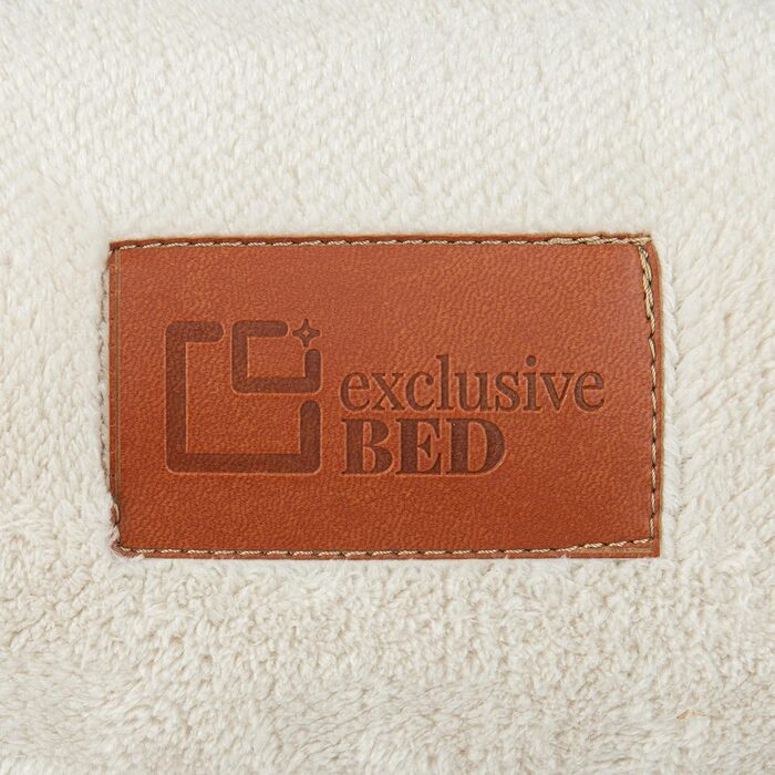 Килимок для собак Лілі - м'який, зносостійкий, з Sorisso-тканини (M, Бежевий)