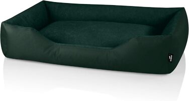 Лежак для собак BedDog Zara XXXL, знімний і праний чохол, подушка та корзина для великих собак