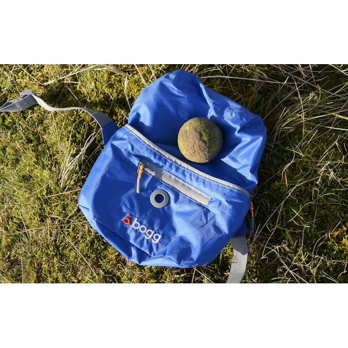 BOGG Універсальна сумка-переноска для собак | Диспенсер для пакетів та контейнер для відходів (Блакитний)