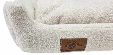 Лежак-диван для собак Odol-Plusz, бежевий, 70 см x 60 см