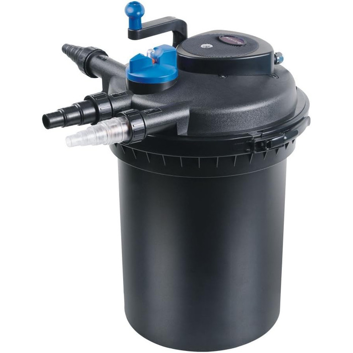 Фільтр для ставка AquaOne CPF-10000, біофільтр з УФ-стерилізатором 11 Вт, для ставків до 12 000 л, очищення води від водоростей