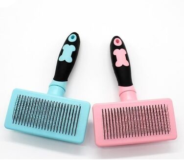 Бурштук для догляду за шерстю котів та собак, для довгошерстих порід. Ідеально для котів, собак, цуценят, кроликів. Видаляє шерсть, масажує та розплутує. Розміри: 17.5x10x5 см