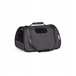 Універсальний переноска для собак Carinio, чорна, 50 x 28 x 28 см