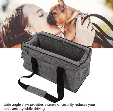 Автокрісло для собак, регульоване, миється, для маленьких та середніх тварин, неслизьке, автосидіння для цуценят