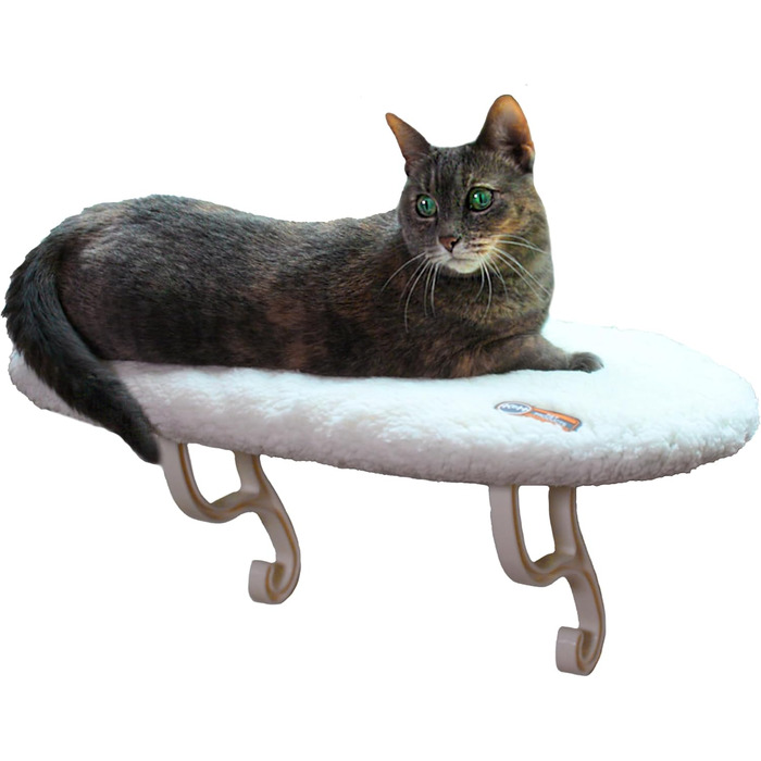 Лежак для котів K&H PET Products Kitty Schweller, флісовий, без підігріву, 35,6 x 61 см