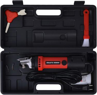 Набір для стрижки коней Tidyard 6-TLG: стрижка, щітка, масло, інструменти. 320W