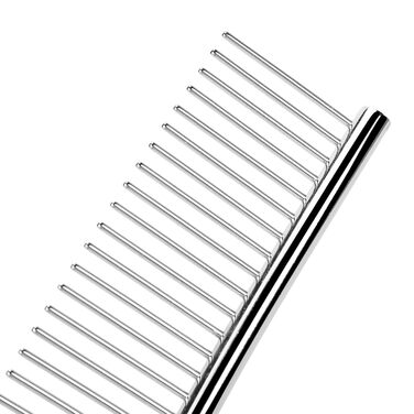 Професійний гребінець для собак та котів Metall-Floh Kamm: видалення воші, розплутування та догляд за довгою шерстю