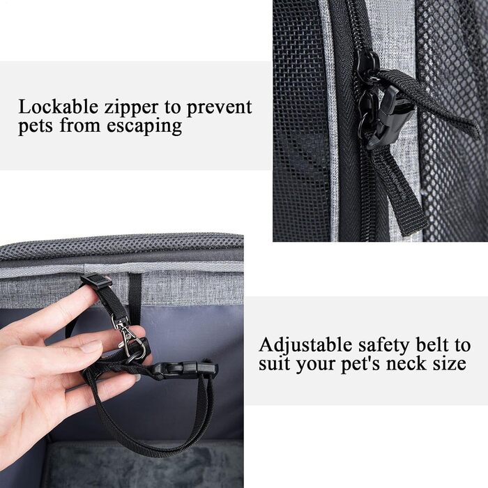 Зручний велосипедний кошик для собак, дихаючий, знімний, легкий. Аксесуар для подорожей, дачі, кемпінгу, магазину, пляжу