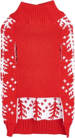 Світер для собак Jecikelon, теплий зимовий светр для маленьких собак, одяг для цуценят, м'який, теплий, костюми для домашніх тварин, одяг для собак та котів з помпоном, розмір L, зелено-смугастий