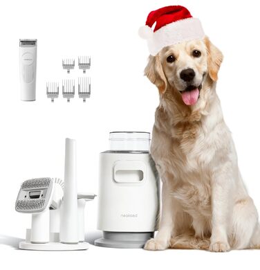 Набір для догляду за тваринами Neakasa P0 Pro: пилосос, щітка для котів, машинка для стрижки собак, 5 насадок, видалення ворсу