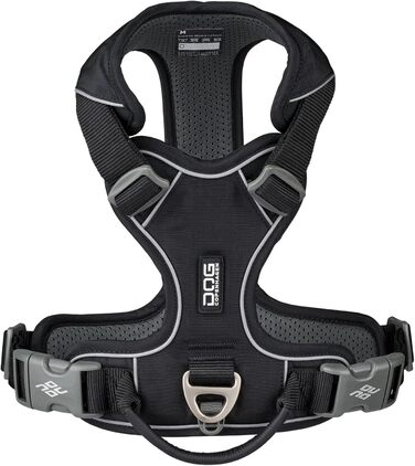 Шлейка для собак DOG Copenhagen Cofort Walk Pro, чорна (XS)