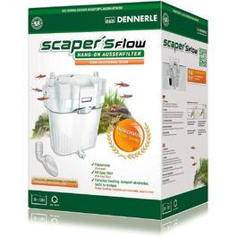 Dennerle Scaper's Flow - зовнішній фільтр для акваріумів акваскейпінгу (Hang-On), білий