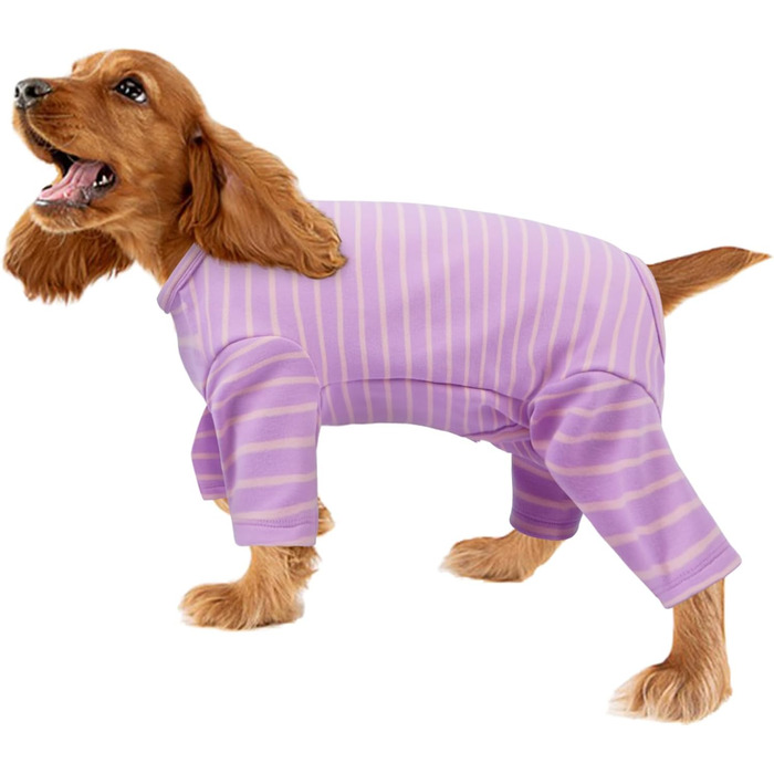 Теплий флісовий пуловер для собак, зимовий одяг для собак (Lila, L) L Lila