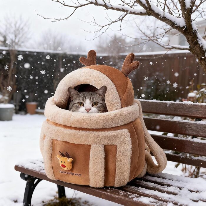 Сумочка для собак - переноска для маленьких собак | Зимова переноска для цуценят | Для подорожей, прогулянок, активного відпочинку, літака, кемпінгу, дому, зими, маленьких собак