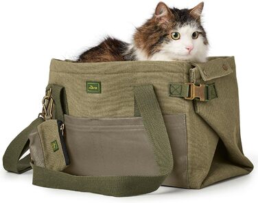 Сумка-переноска 2-в-1 для собак та котів Madison, Khaki, 40x25x25 см