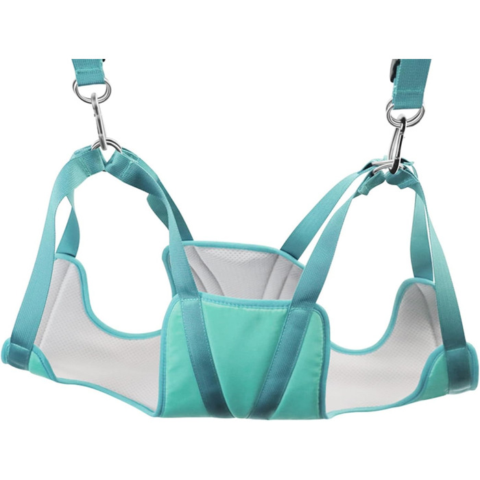 Професійне дзеркало-гамак для грумінгу собак Qcwwy з кусачками для нігтів та ножицями, система підвішування для великих собак, для миття та стрижки нігтів (L)