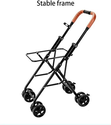 Двоповерховий візок для домашніх тварин, багатофункціональний 3-в-1, візок для котів, складаний візок для собак, для маленьких собак, легко складається, з переднім доступом, візок для 2 собак (сірий, розмір B)