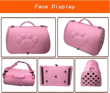 Трансформер-переноска для котів, рожева, M - зручна переноска для подорожей та повсякденних потреб