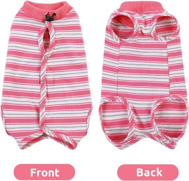 Одяг для котів після операції Citétoile: Комбінезон для захисту рани, альтернатива електронного комірця, рожевий, розмір M