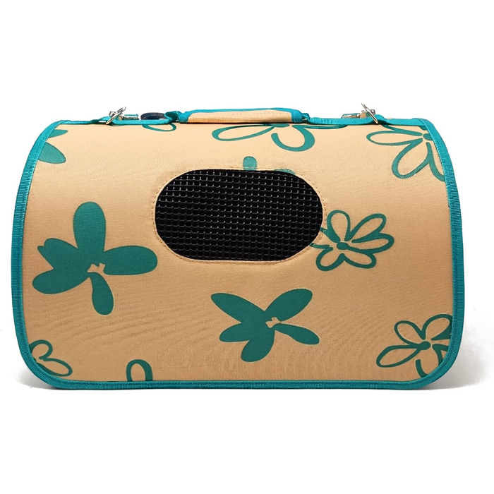 Сумка-переноска для собак, котів та інших тварин BPS: зручна та стильна переноска для вашого улюбленця (43.5x25x25 см, блакитний, зелений, червоний, чорний, сірий)