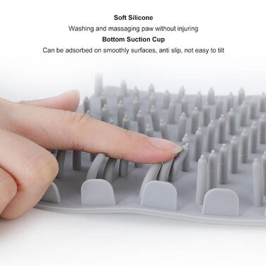 Автоматичний мийка лап для собак, електрична, з м'якими щетинками, 360° обертання, білий колір