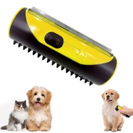 Щітка для собак та котів 3-в-1: видалення підшерстя та розпушування шерсті