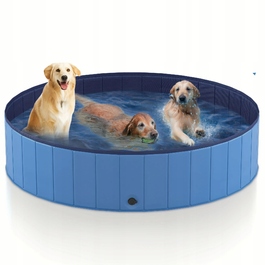 Складальний басейн для собак та дітей 160 см — без надування, літній варіант B03