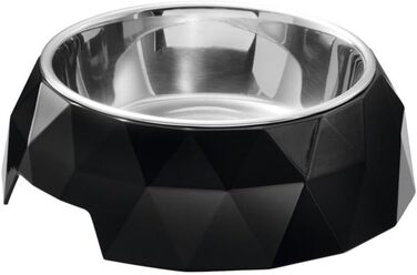 Миска для собак та котів HUNTER KIMBERLEY з нержавіючої сталі, 700 мл, чорна