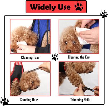 Набір для догляду за собаками 10-в-1: гамак, гребінець, триммер для нігтів, кріплення для машинки для стрижки, міцний, для грумінгу та купання собак (L/M/S) (L)