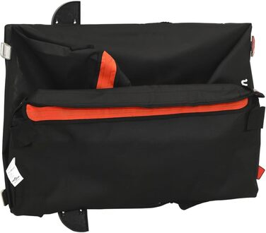 Причіп для велосипеда, причіп для собак, чорно-помаранчевий, 45 кг, для перевезення покупок, легка збірка